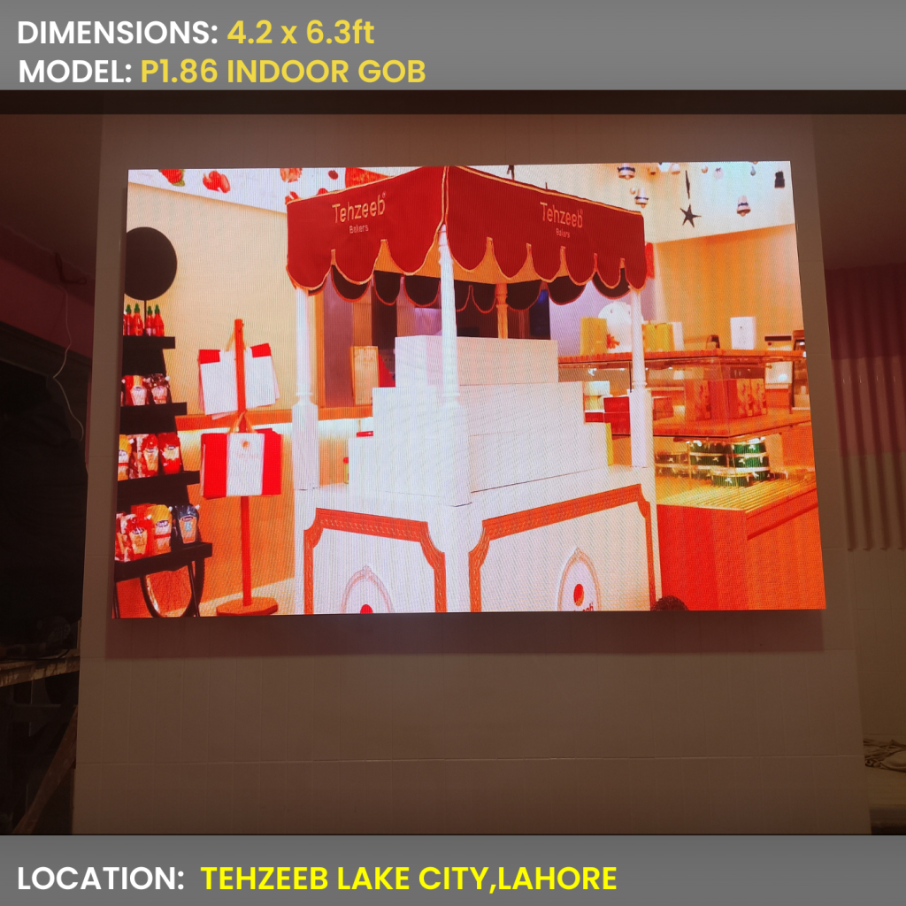 P1.86 Indoor GOB SMD Screen