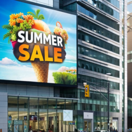 Outdoor Advertising LED Screens, SMD Commercial Display