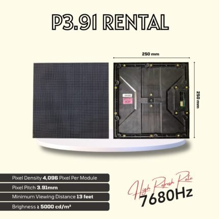 P3.91 Outdoor Rental Module