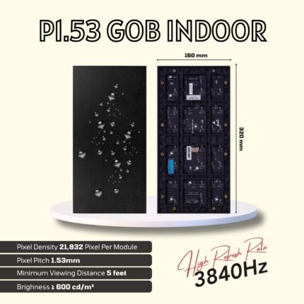 P1.53 GOB Indoor SMD Module