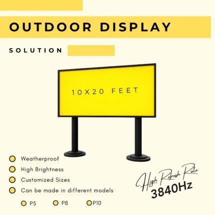 Outdoor Display 10x 20