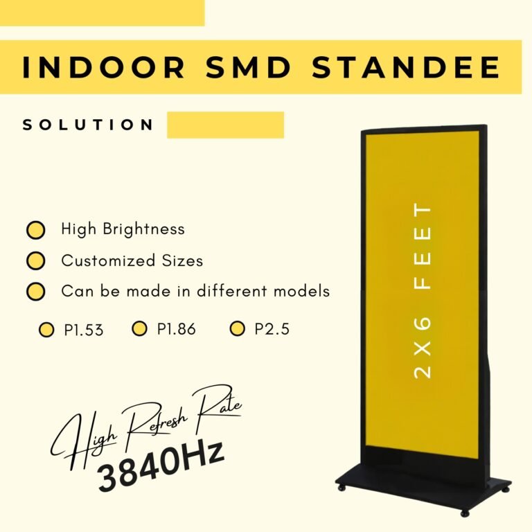 Indoor SMD Standee 2x6
