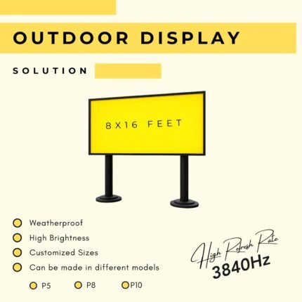 Outdoor Dispaly 8x16